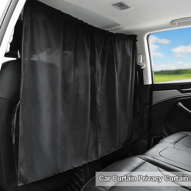 2pcs/set Car Isolation Curtain Partition Protection Curtain