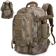 60L Camo Men Military Tactical Expandable Backpack Hiking Backpacks