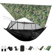 Lightweight Portable Camping Hammock Waterproof Mosquito Net Hammock Canopy 210T Nylon