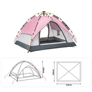 Fully Automatic Portable Quick-open Tent Family Picnic Camping