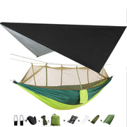 Lightweight Portable Camping Hammock Waterproof Mosquito Net Hammock Canopy 210T Nylon