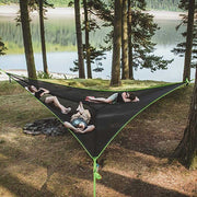 Portable Tourist Tent Multi-Person Triangular Hammock Garden Swing Tent