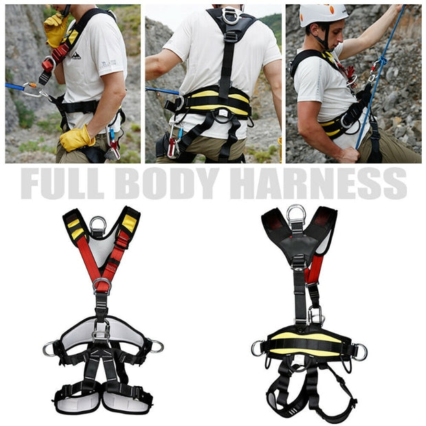 Climbing Belt Mountaineering Safety Belt Downhill Aerial Work Protection Equipment