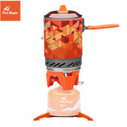 Portable Cooking System With Heat Exchanger Gas Stove Burner