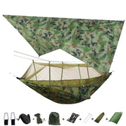 Lightweight Portable Camping Hammock Waterproof Mosquito Net Hammock Canopy 210T Nylon