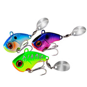 Fishing Lures Wobble Rotating Metal Vibration Bait