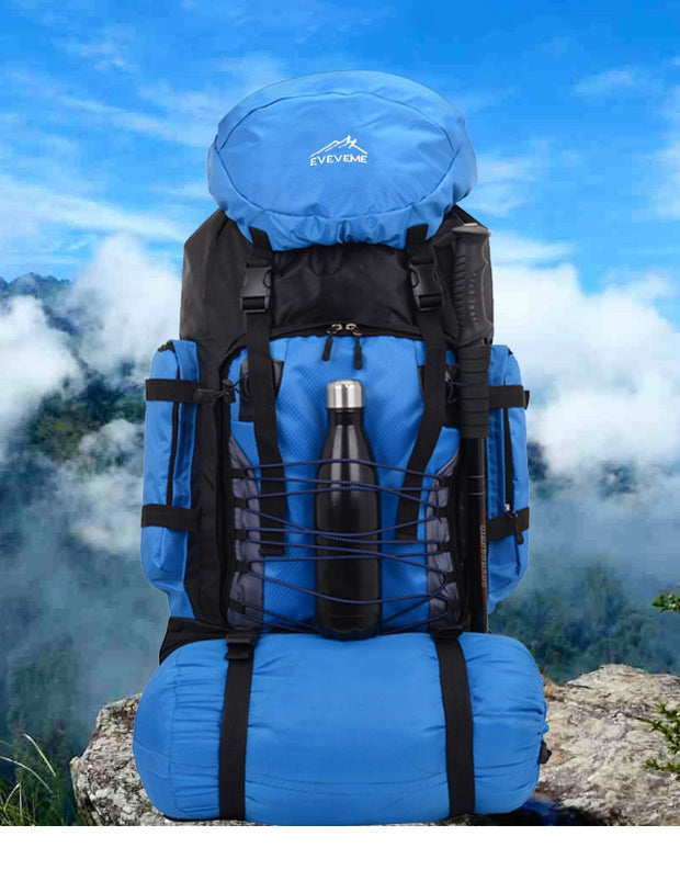 90L Travel Camping Backpack Rucksack Hiking Climbing Bag Large Capacity Backpack