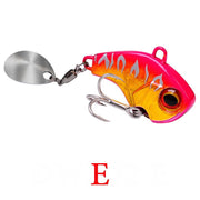 Fishing Lures Wobble Rotating Metal Vibration Bait