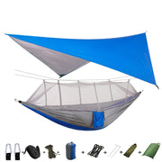 Lightweight Portable Camping Hammock Waterproof Mosquito Net Hammock Canopy 210T Nylon