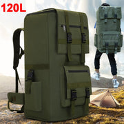 120L Men Hiking Bag Camping Backpack Large Outdoor Climbing Trekking Bag Military Shoulder