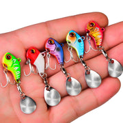 Fishing Lures Wobble Rotating Metal Vibration Bait