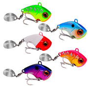 Fishing Lures Wobble Rotating Metal Vibration Bait