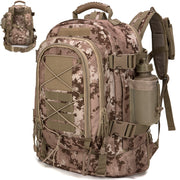 60L Camo Men Military Tactical Expandable Backpack Hiking Backpacks