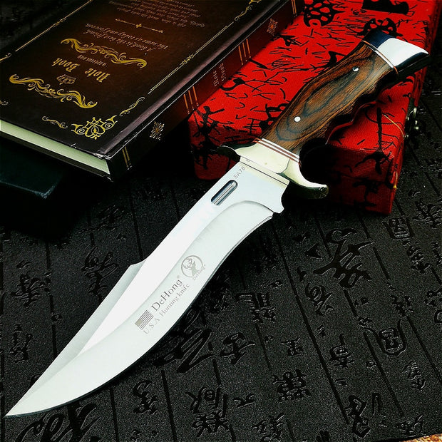 SA78 enhanced hunting straight blade rescue knife tactical camping knife