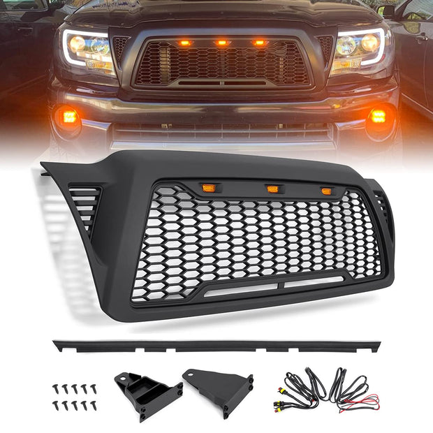 shop our Toyota Tacoma 2005-2011 Front Bumper Grill With Lights