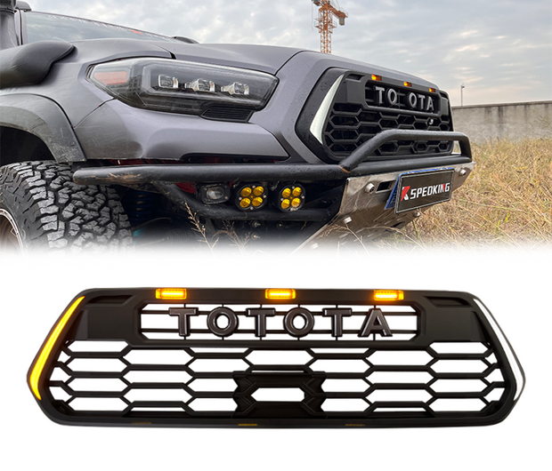 very stylish toyota tacoma Pro Grill with turn signals