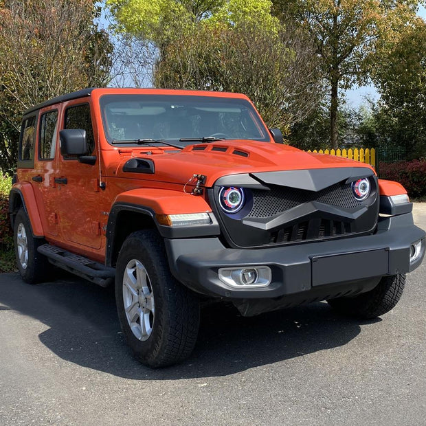 Jeep Wrangler JL 4th Generation Hawk Grille Mesh Grill